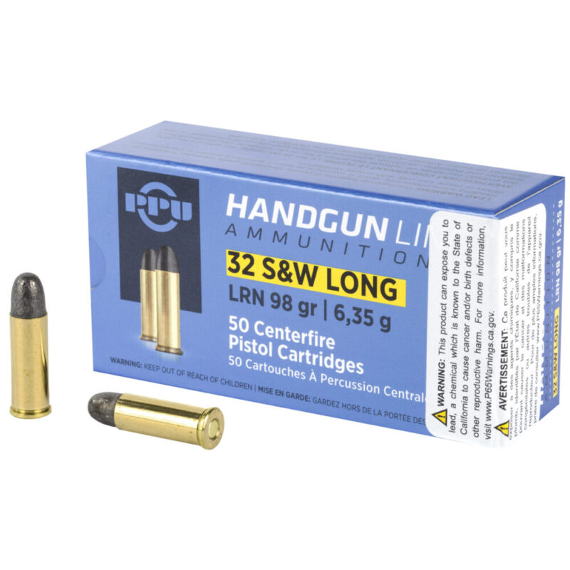 Prvi Partizan Pistol 32 S&W Long 98 Grain 50 Round Box