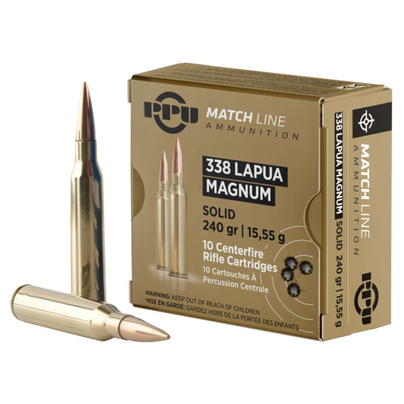 Prvi Partizan Match 338 Lapua 240 Grain 10 Round Box