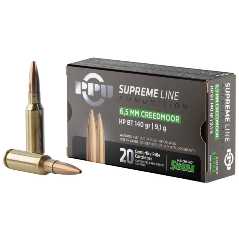Prvi Partizan Supreme 6.5 Creedmoor 140 Grain 20 Round Box