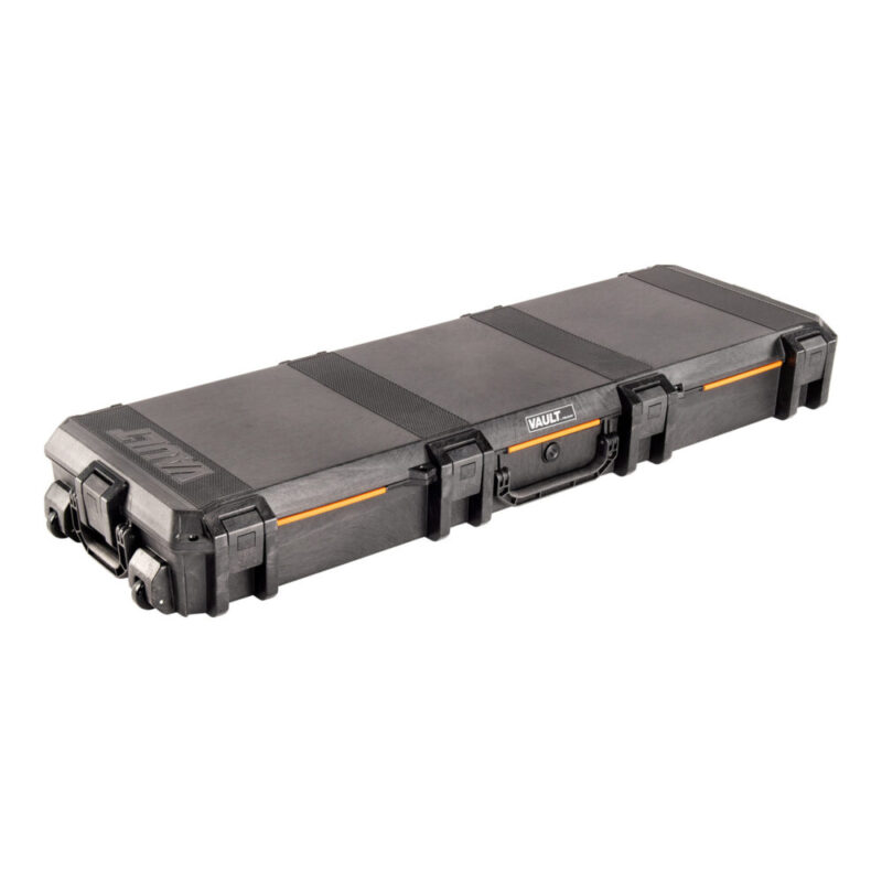 Pelican V800 Vault Double Rifle Case With Polyurethane Foam 56.11″x19.15″x 6.65″ 24.95 lbs Black