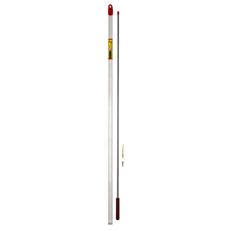 Pro-Shot Products Stainless Steel Rifle Cleaning Rod 36″ For .27 Caliber and Up 1 Piece Tube