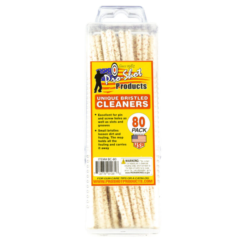 Pro-Shot Products Bristled Cleaner Brush 80 Count