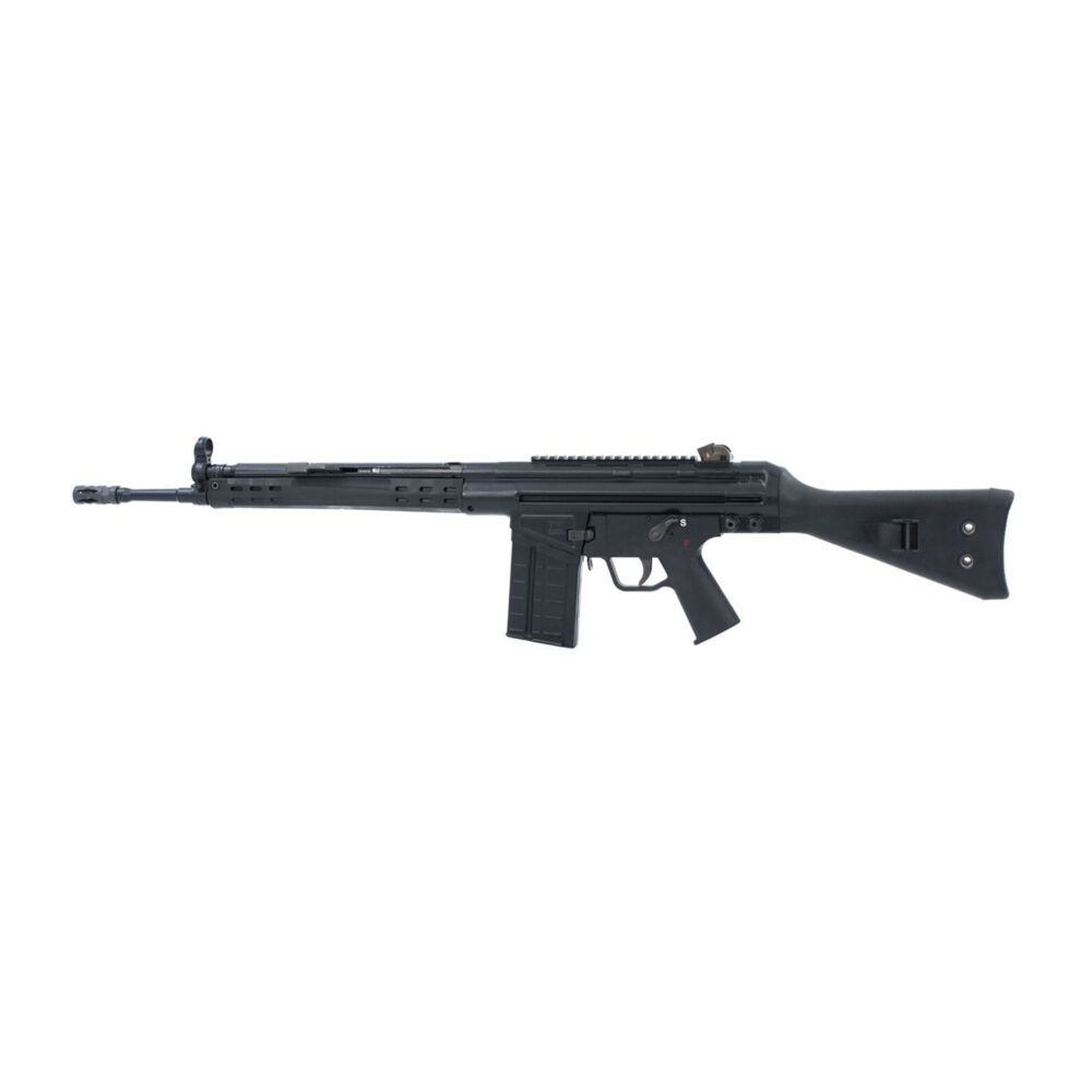 PTR Industries PTR-91 A3S Semi-automatic Rifle 308 Winchester 18″ Tapered Barrel 1 Magazine Black Finish