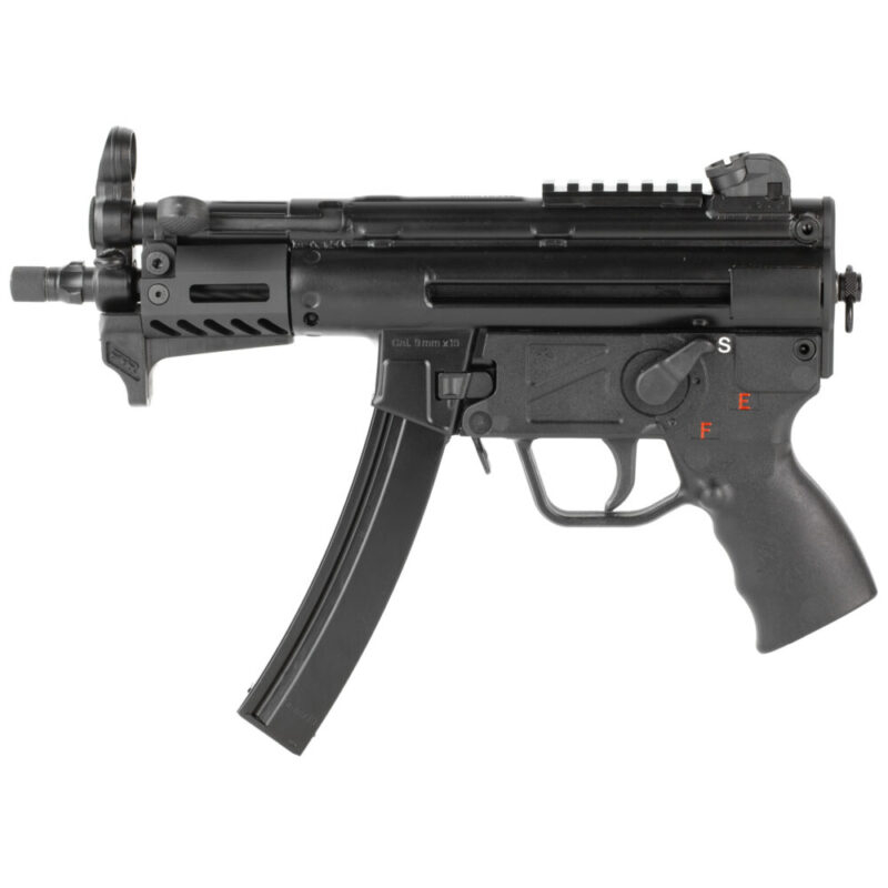 PTR Industries 9KT Pistol 9MM 5.83″ Barrel 3 Lug/Threaded Barrel Black