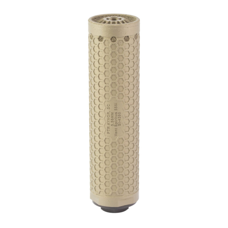 PTR Industries Vent Spiritus Suppressor .223 Remington/5.56 NATO Flat Dark Earth