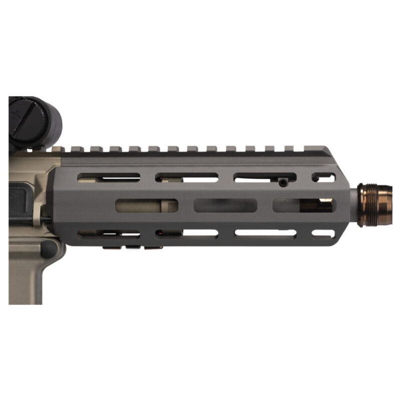Q Honey Badger Rail M-LOK 6″ Gray