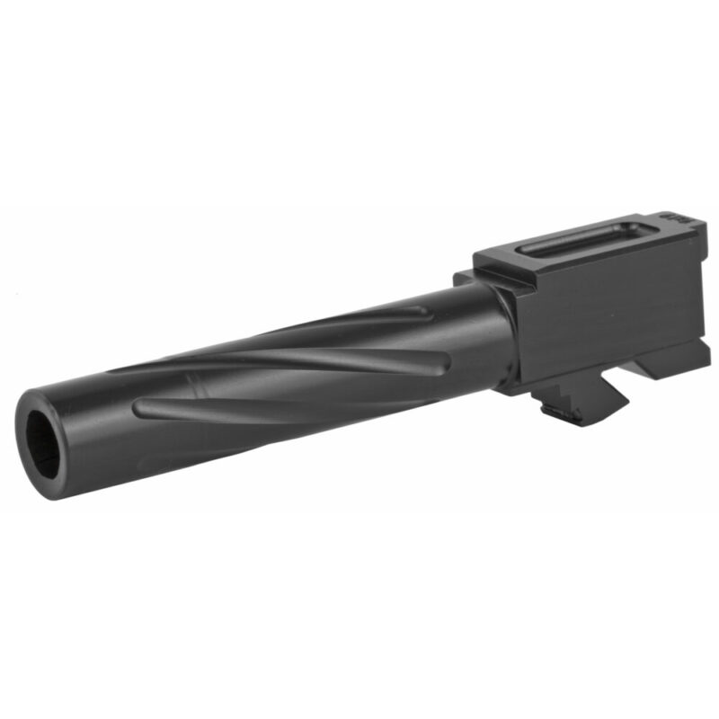 Rival Arms Match Grade Drop-In Barrel V1 For Gen 3/4 Glock 19 9MM Black Physical Vapor Deposition (PVD) Finish