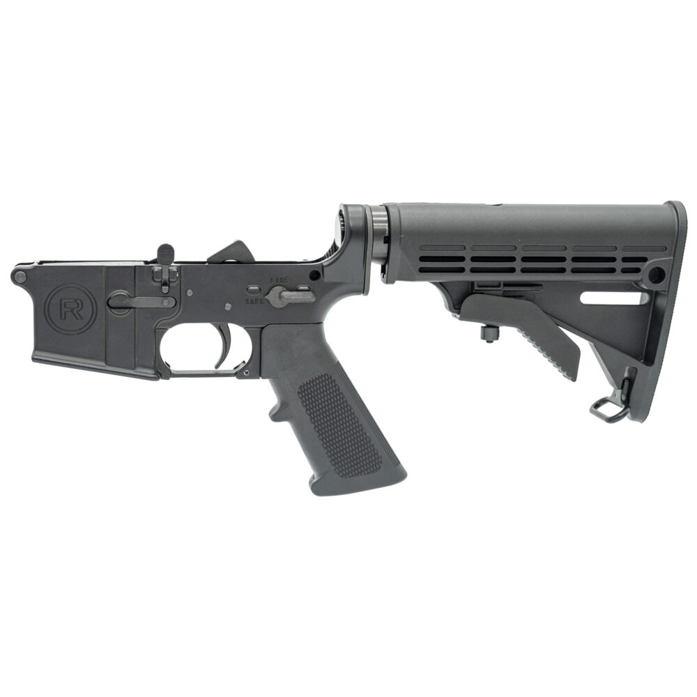 Radical Firearms RF-15 Complete Lower Receiver 223 Remington/5.56 NATO M4 Stock A2 Grip Black