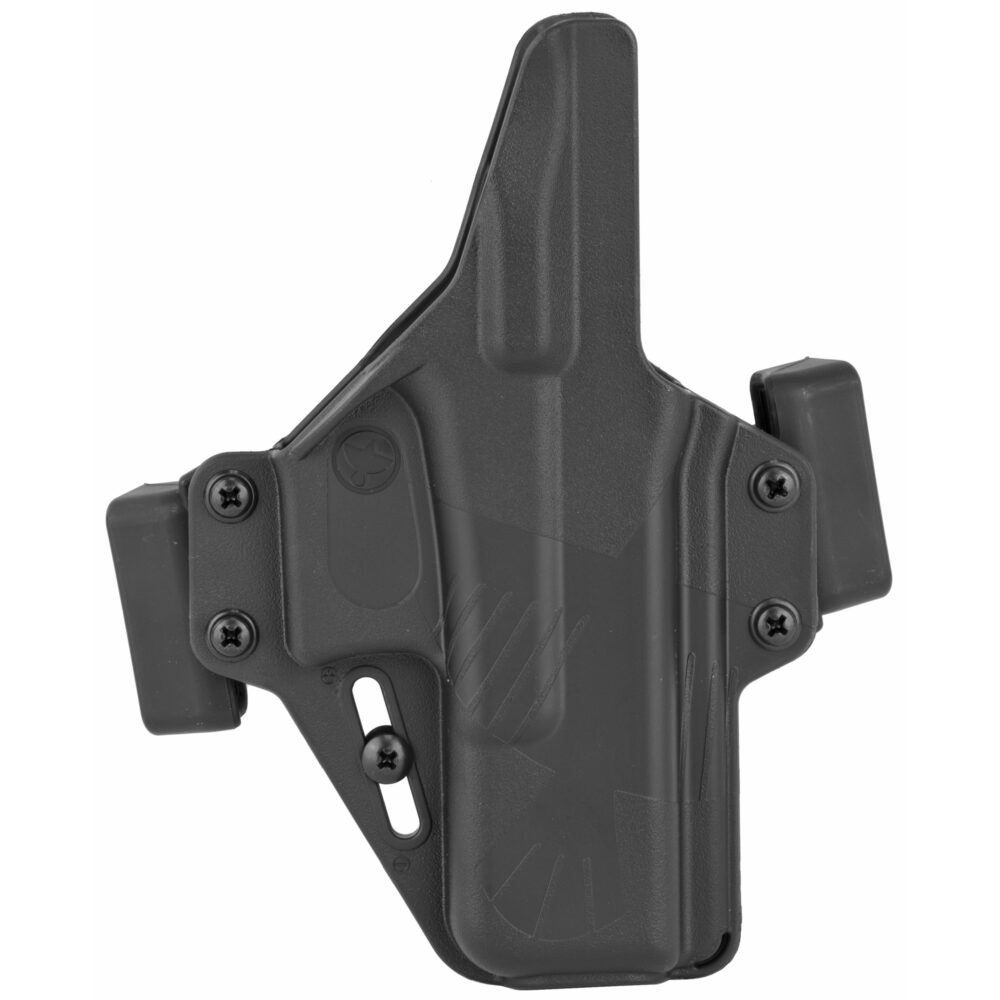 Raven Concealment Systems Perun OWB Holster 1.5″ Belt Loops Fits Glock 19 Black