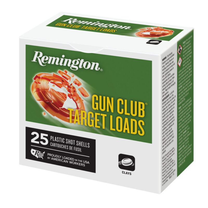 Remington Gun Club Target Loads 20 Gauge 2.75″ #7.5