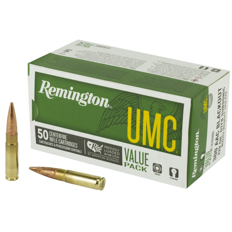 Remington UMC 300 Blackout 220 Grain 50 Round Box