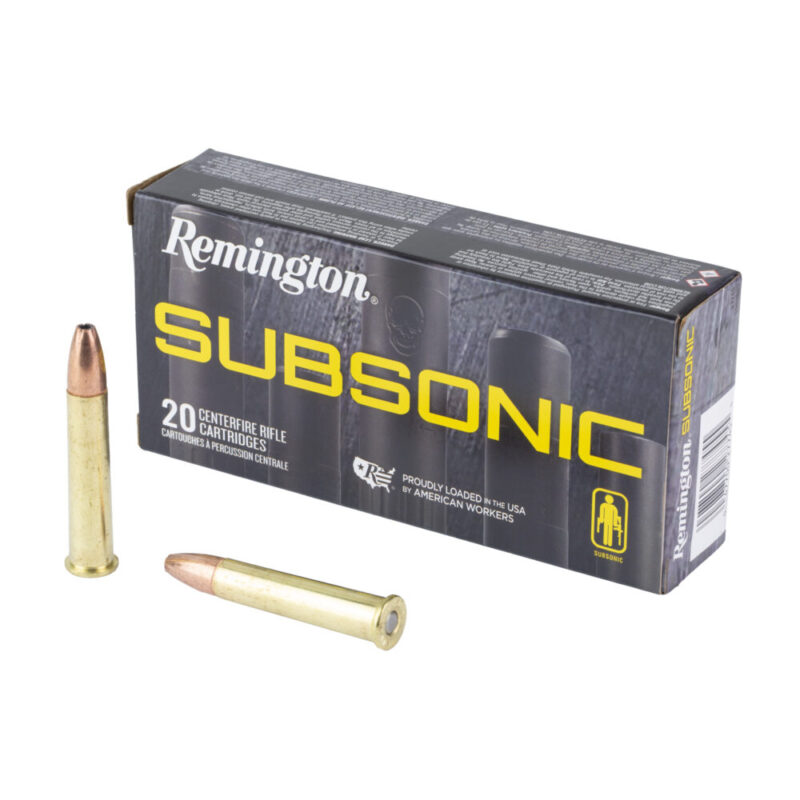 Remington Subsonic 360 Buckhammer 250 Grain 20 Round Box