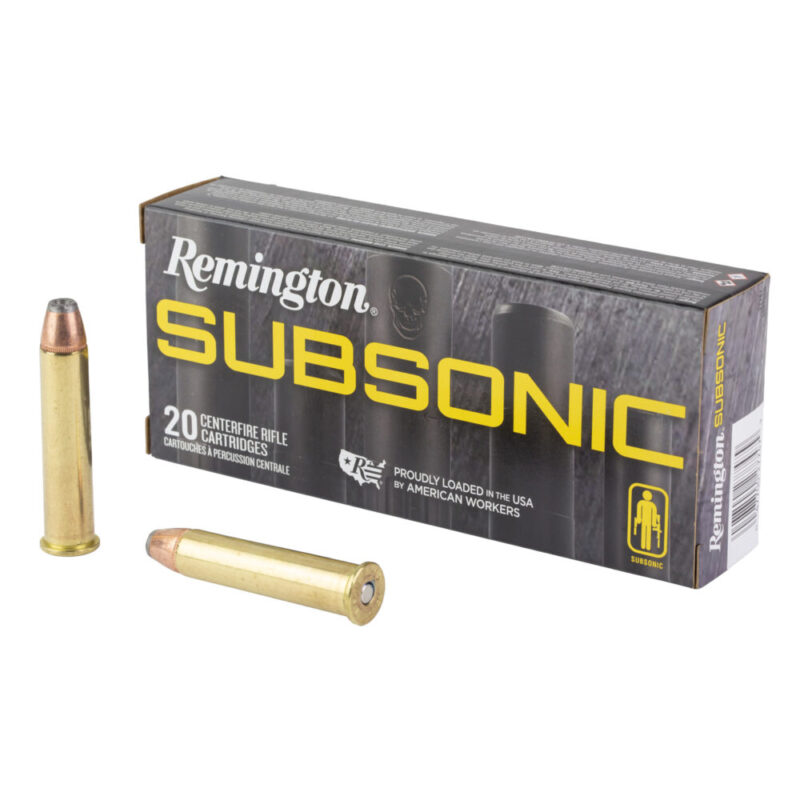 Remington Subsonic 45-70 Government 300 Grain 20 Round Box