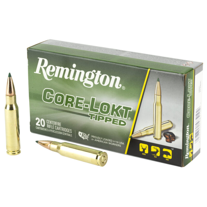 Remington CORE-LOKT TIPPED 308 Winchester 180 Grain 20 Round Box