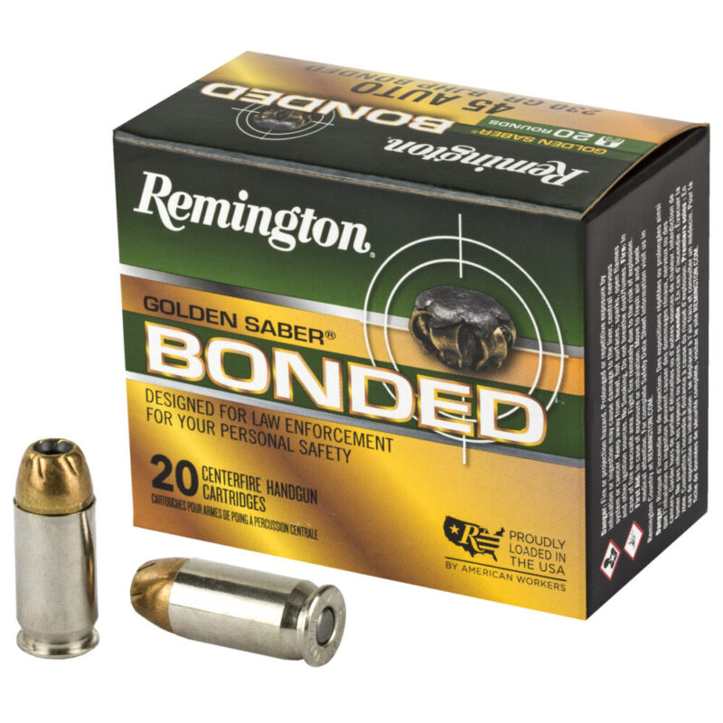 Remington Golden Saber 45 ACP 230 Grain 20 Round Box