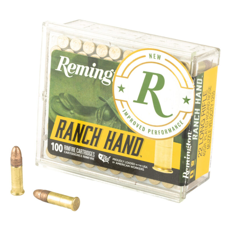 Remington Ranch Hand 22LR 40 Grain 100 Round Box