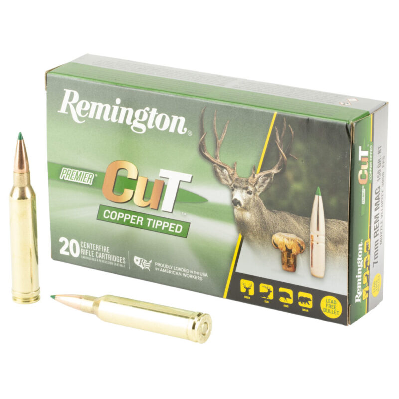 Remington Premier CuT 7MM Remington Magnum 150 Grain 20 Round Box