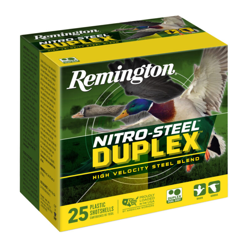 Remington Nitro Steel Duplex Magnum 12 Gauge 3″ BB and #4 Shot