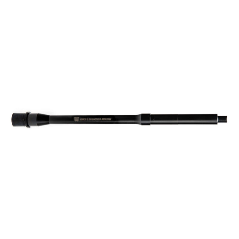 Rosco Manufacturing Bloodline Government Profile Barrel 5.56 NATO 14.5″ Threaded Barrel 1/2X28 Thread Pitch Black
