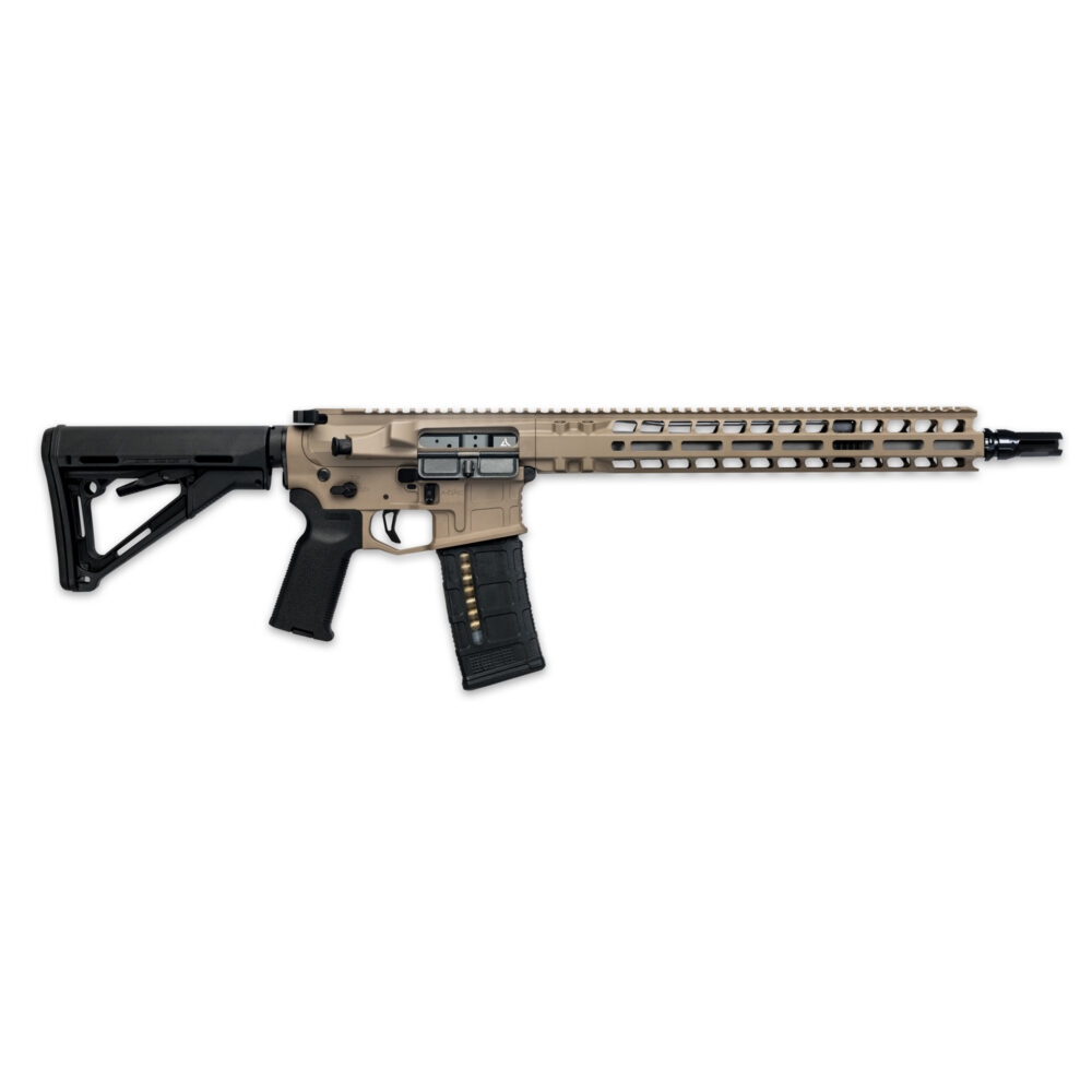 Radian Weapons Model 1 Semi-automatic Rifle 223 Wylde 14″ Free Float M-LOK Handguard 30 Rounds Flat Dark Earth
