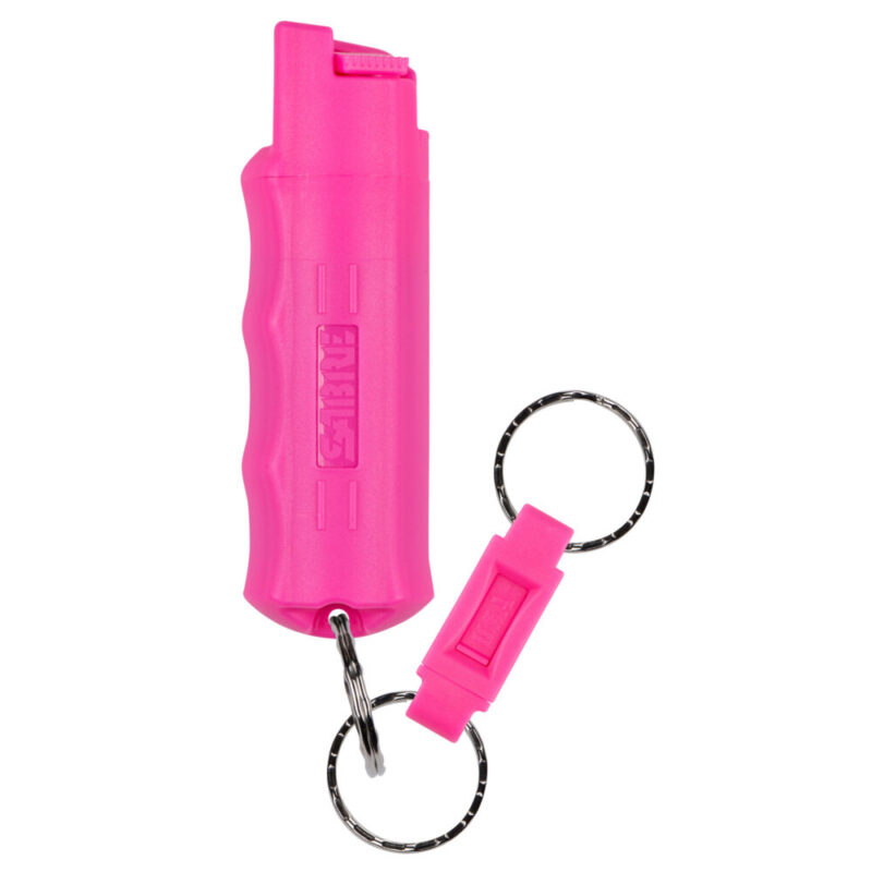 Sabre Pepper Spray Key Ring Pink