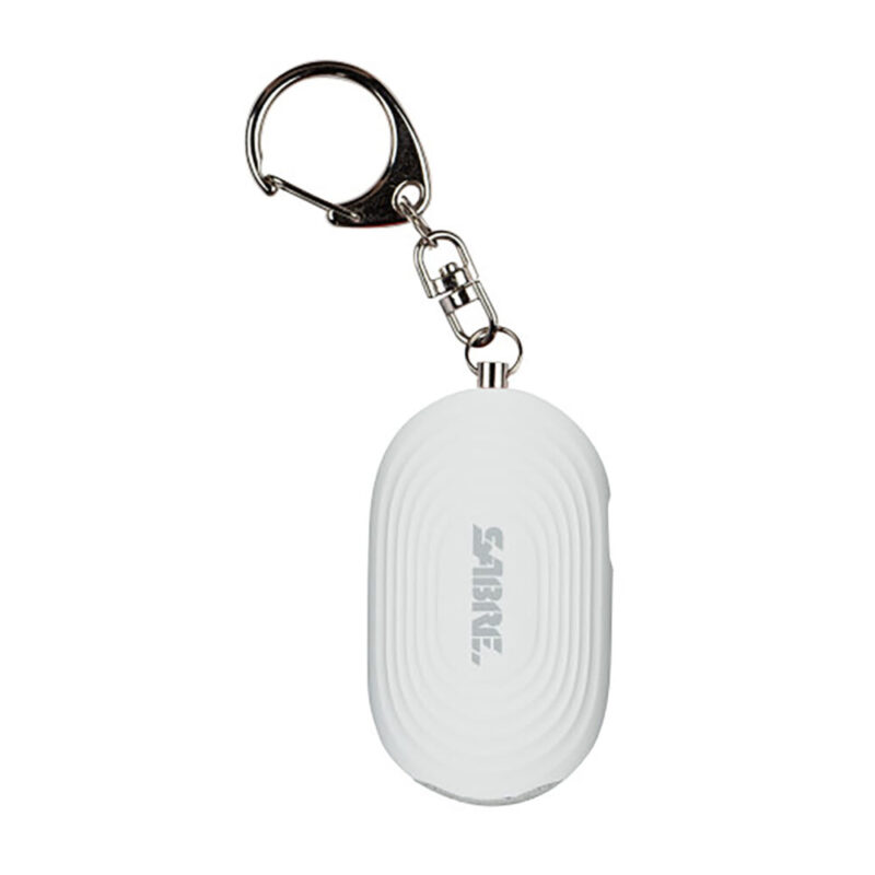 Sabre 2-in-1 Alarm 130db 20 Lumen LED Light White