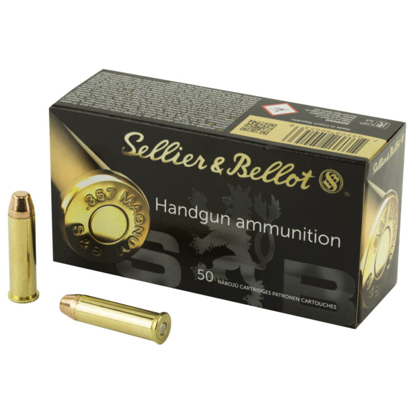 Sellier & Bellot Pistol 357MAG 158 Grain 50 Round Box