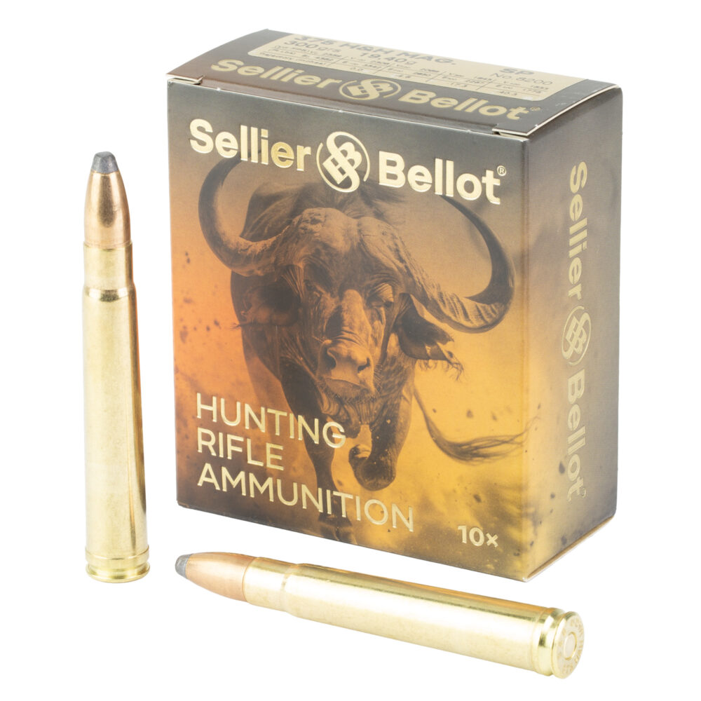 Sellier & Bellot Rifle 375 H&H Mag 300 Grain 10 Round Box