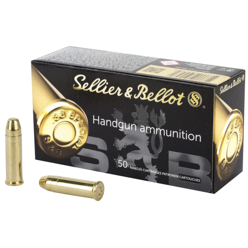 Sellier & Bellot Pistol 38 Special 158 Grain 50 Round Box