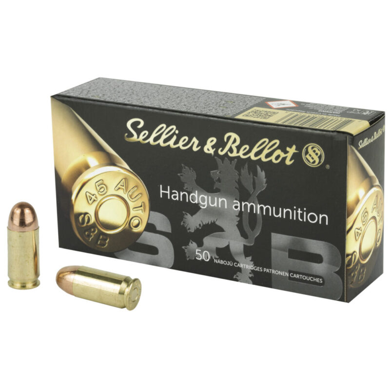Sellier & Bellot Pistol 45ACP 230 Grain 50 Round Box