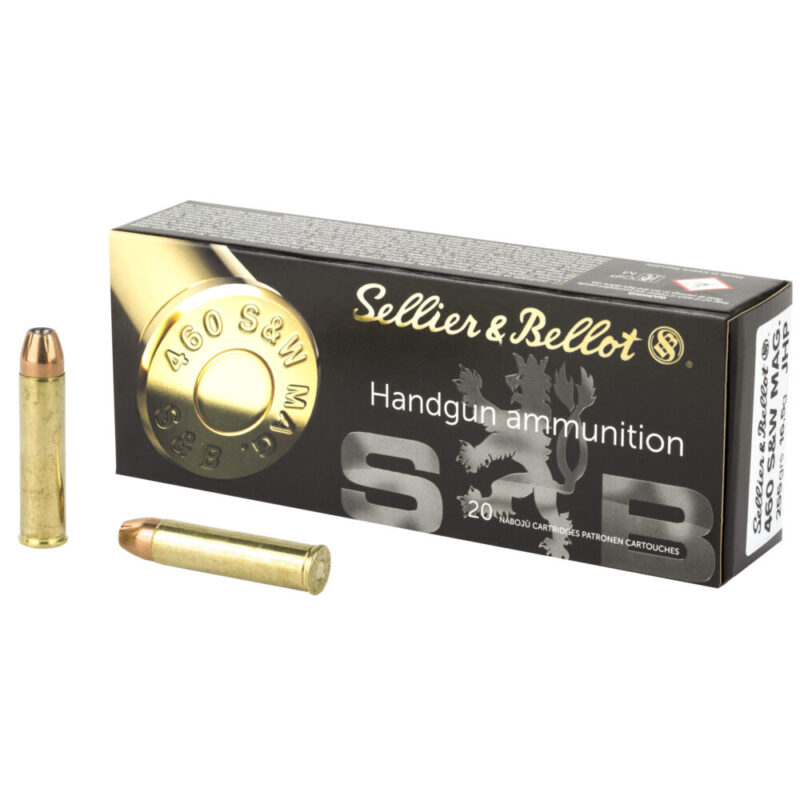 Sellier & Bellot Pistol 460 S&W 255 Grain 20 Round Box