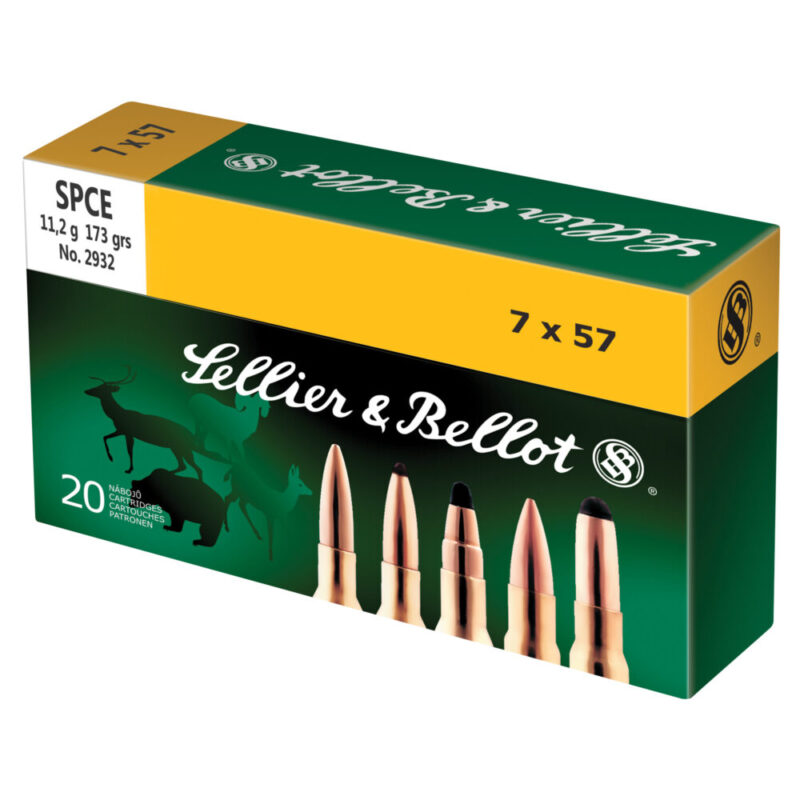 Sellier & Bellot Rifle 7X57 173 Grain 20 Round Box