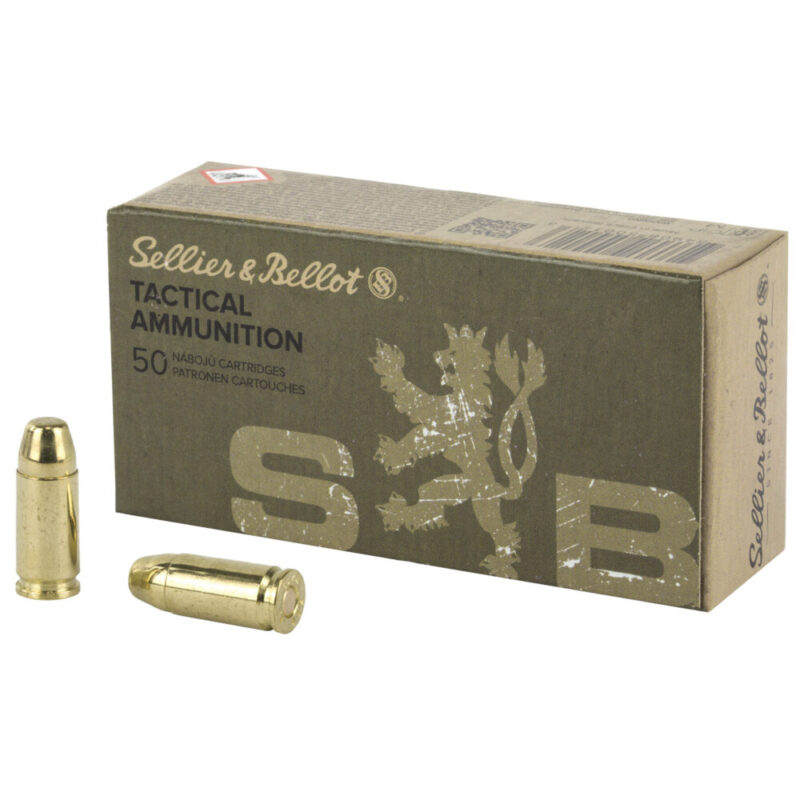 Sellier & Bellot Pistol 9MM 140 Grain 50 Round Box