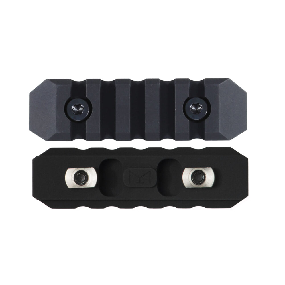 Seekins Precision M-LOK 5 Slot Rail Section Aluminum Black