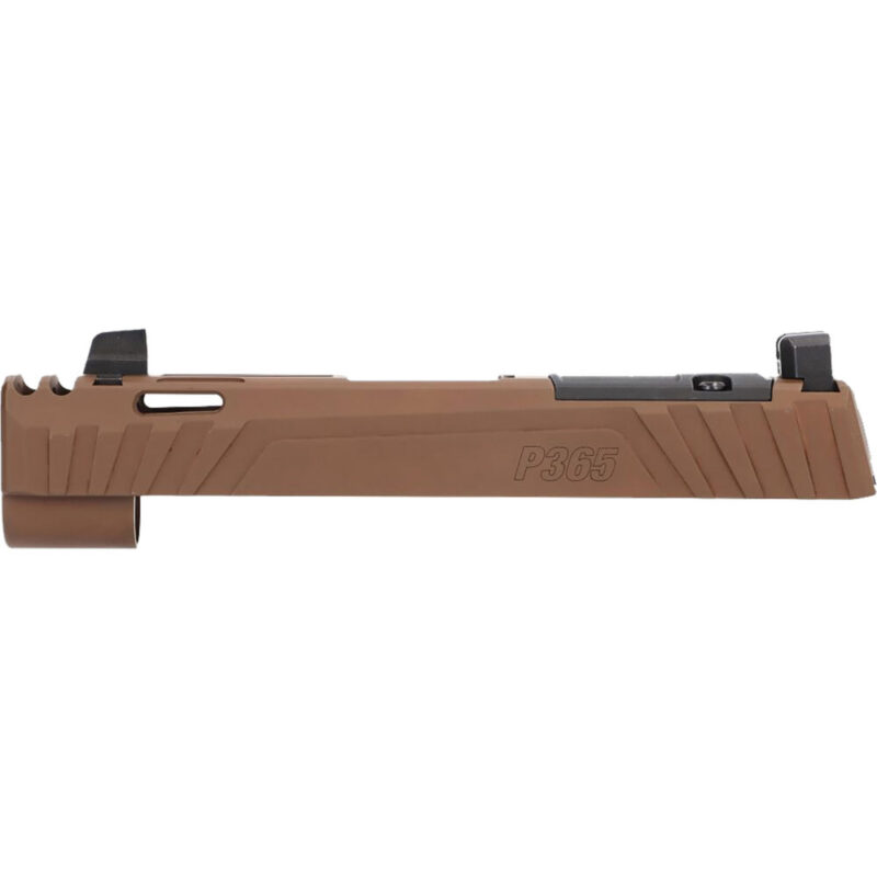 Sig Sauer P365 Spectre Comp Slide Assembly Compatible With 3.1″ Barrel Coyote Brown