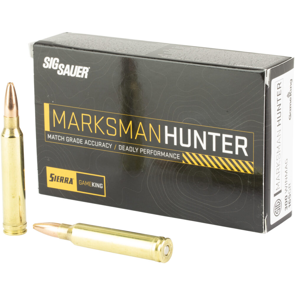 Sig Sauer Marksman Hunter 300 Winchester Magnum 165 Grain 20 Round Box