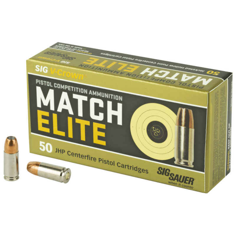 Sig Sauer V-Crown 9MM 115 Grain 50Round Box