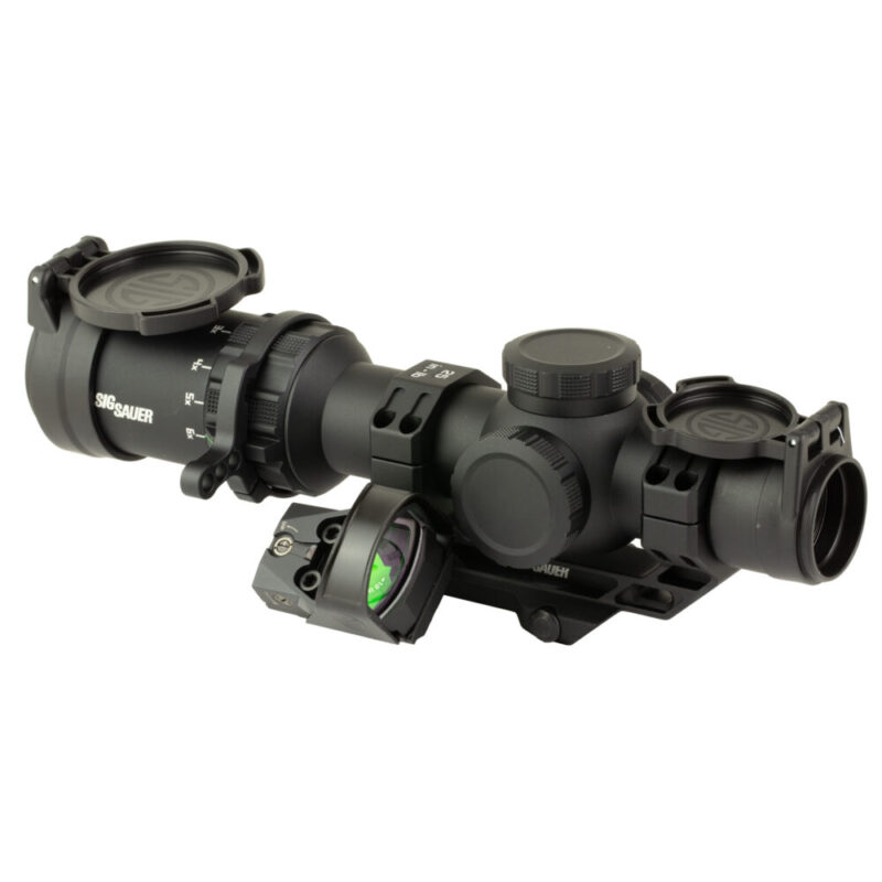 Sig Sauer TANGO MSR Compact Rifle Scope 1-6X Magnification Illuminated BDC 6 Reticle 24mm Objective Black