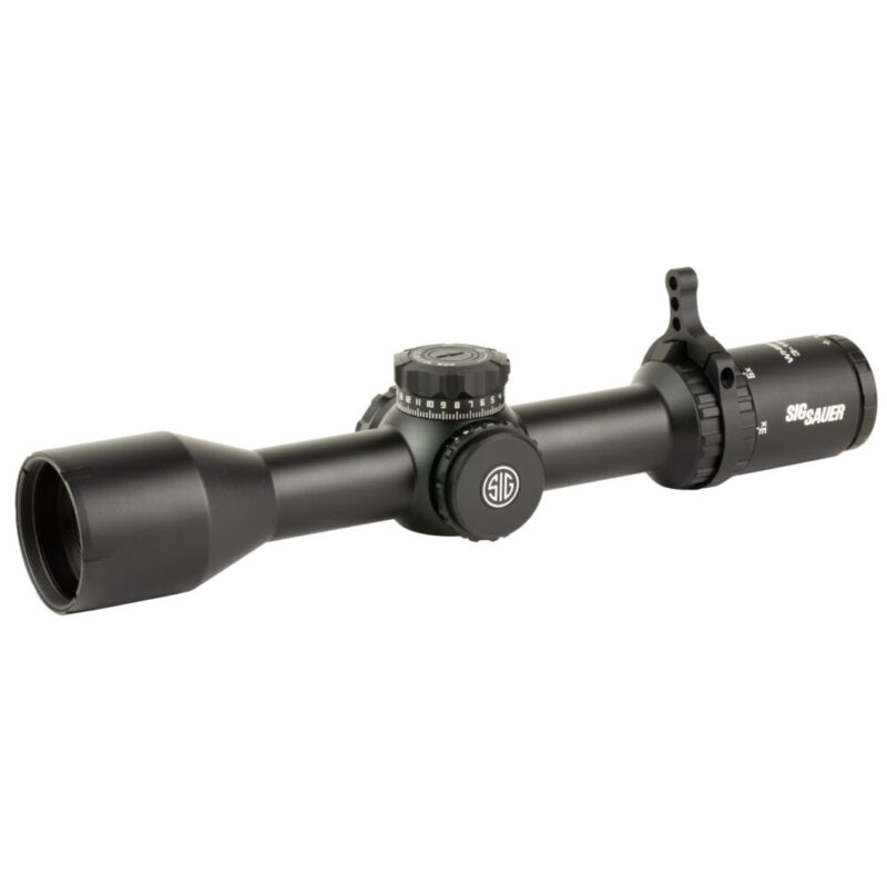 Sig Sauer WHISKEY6 Rifle Scope 3-18X Magnification 44MM Objective 30MM Main Tube Black