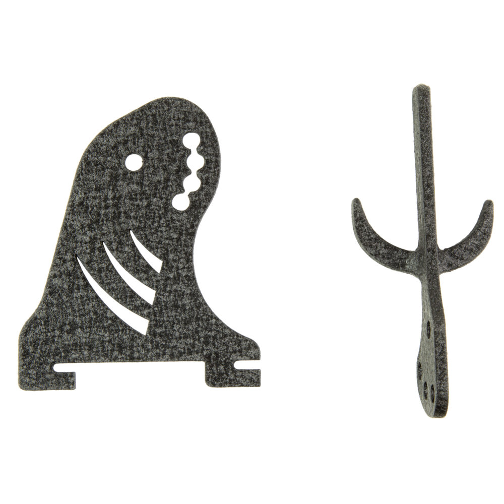 Skull Hooker Arm and Prong for Trophy Tree Black