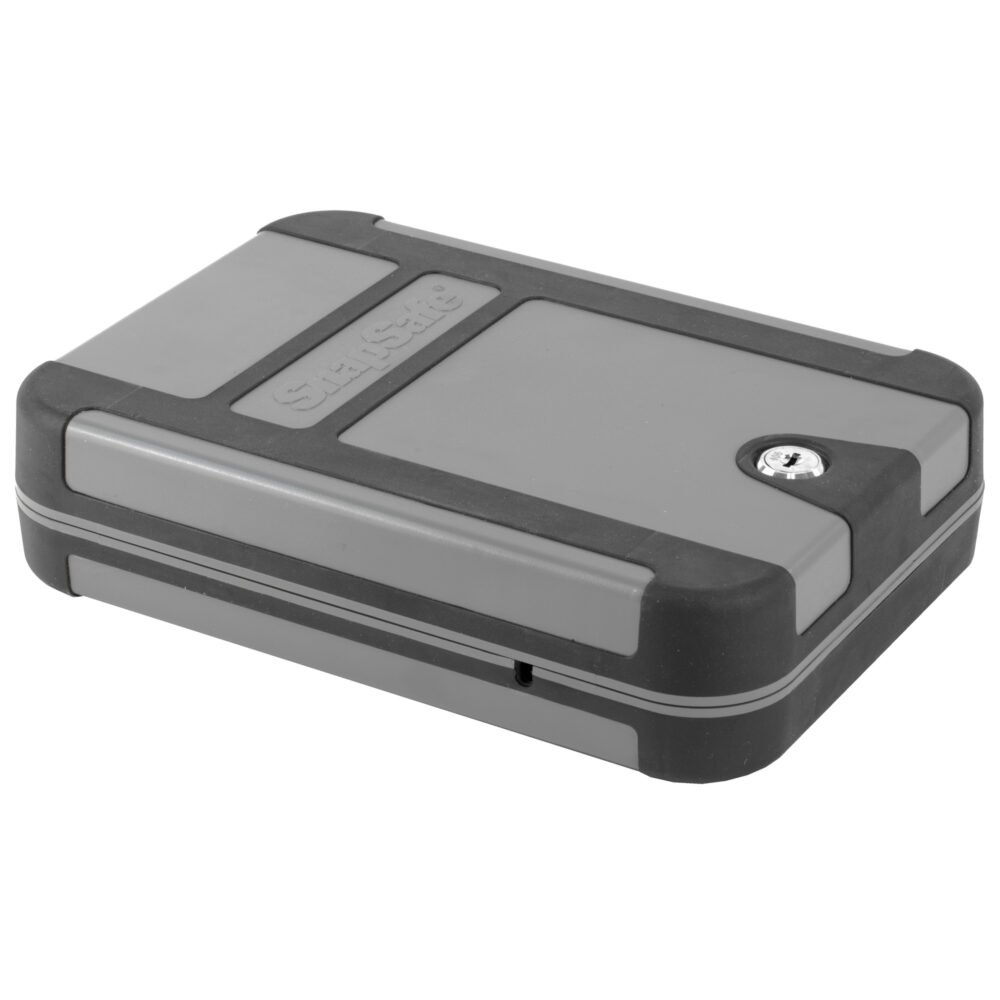 SnapSafe TrekLite Lock Box X-Large 10″ x 7″ x 2″ Black and Gray Finish