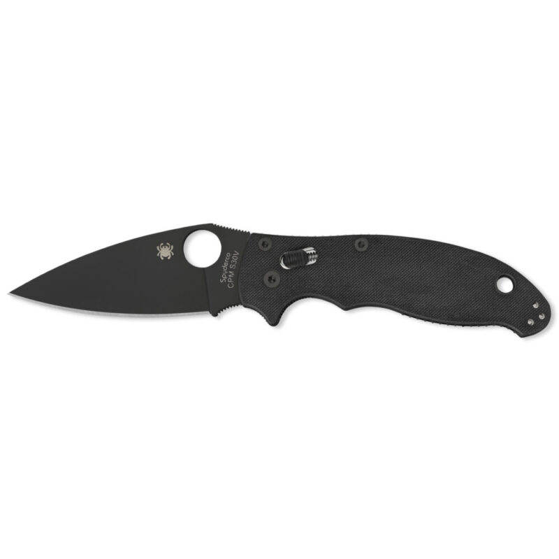 Spyderco Manix 2 3.375″ Folding Knife Black Blade