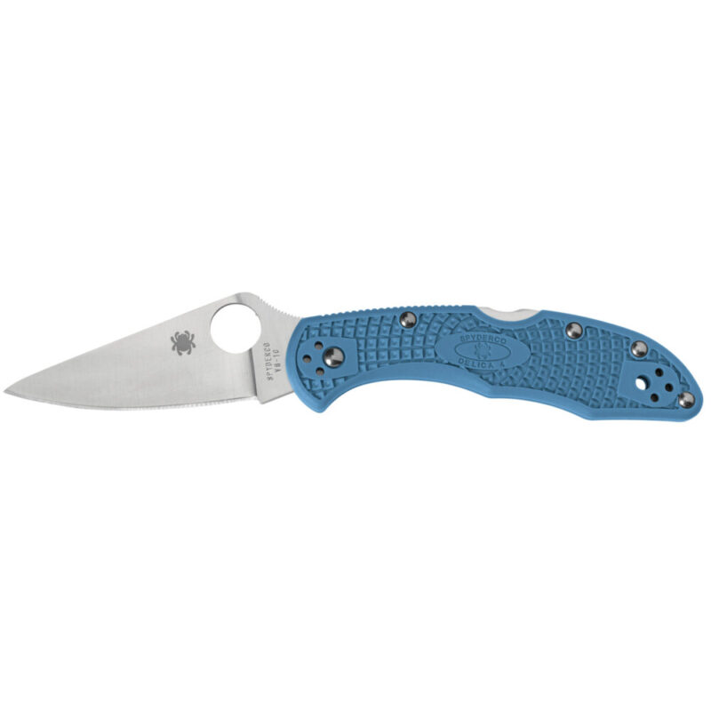 Spyderco Delica 4 2.90″ Folding Knife Blue