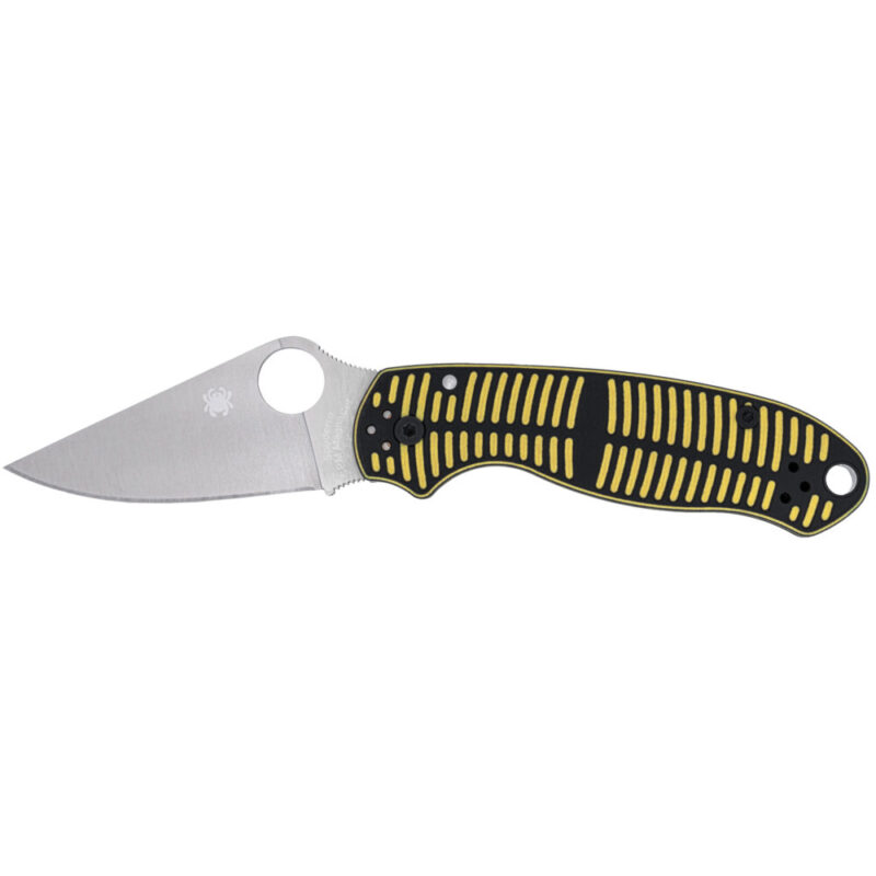 Spyderco Para 3 Salt Folding Knife 2.93″ Drop Point Blade Silver