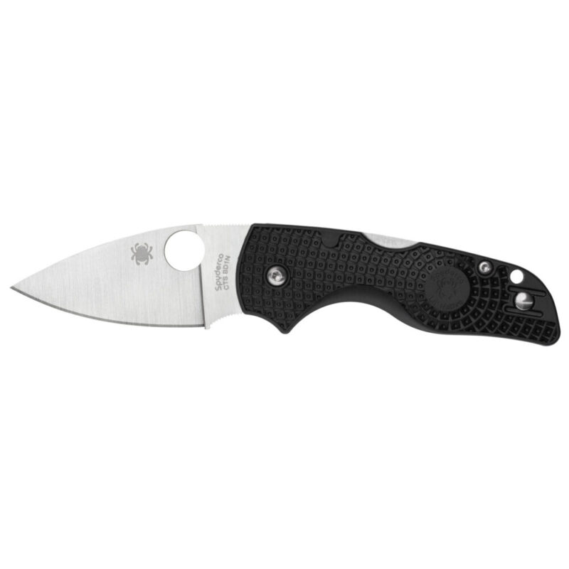 Spyderco Lil Native Lightweight Folding Knife CTS BD1N Steel Black FRN Handle