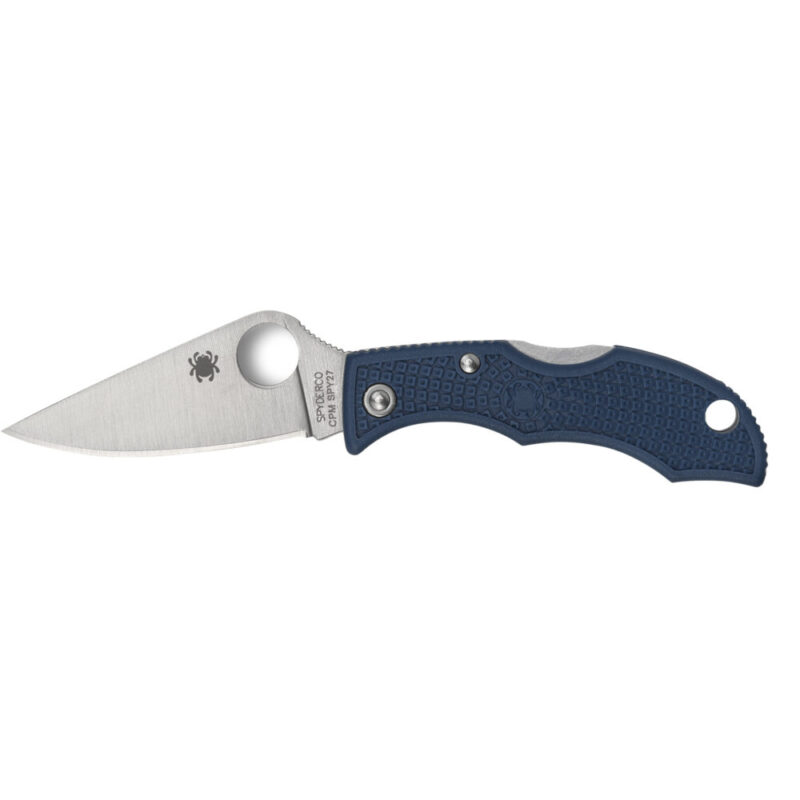 Spyderco Ladybug 3 Folding Knife 1.9″ Drop Point Blade CPM SPY27 Blade Steel Silver