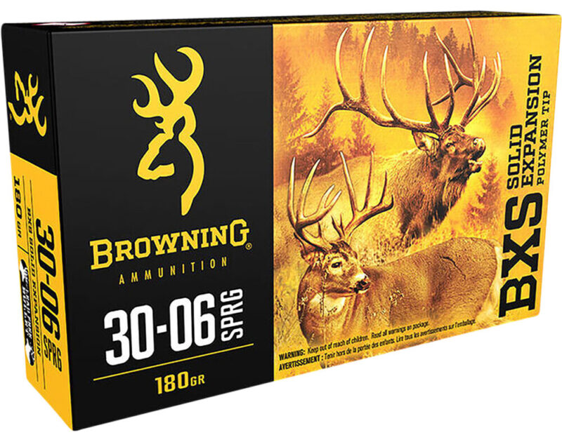Browning BXS Copper Expansion 30-06 Springfield 180 gr 20 rd