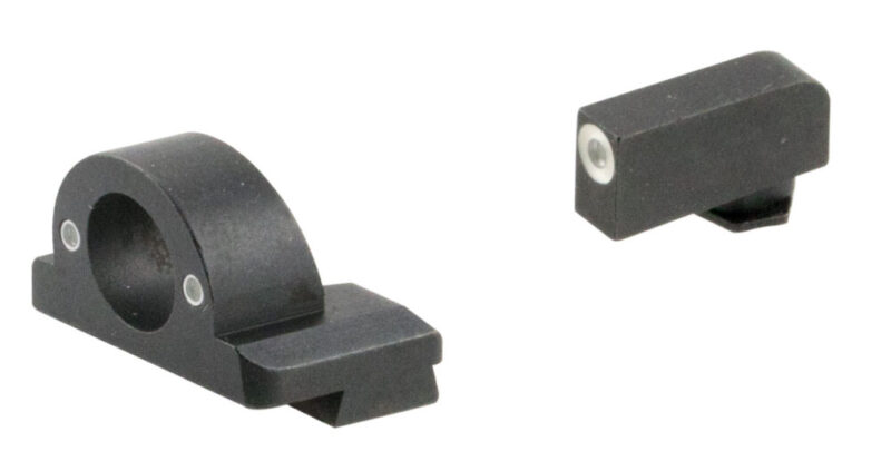 AmeriGlo Ghost Ring Sight Set for Glock Night Sights Set Green/Tritium White Outline