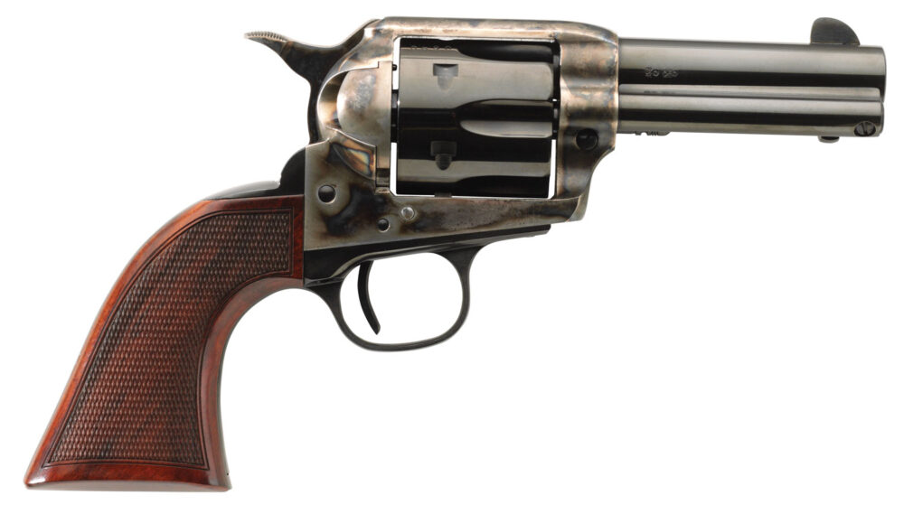 Taylor’s & Company Short Stroke Runnin Iron Deluxe 45 Colt (LC) 6 Taylor Polished Blued
