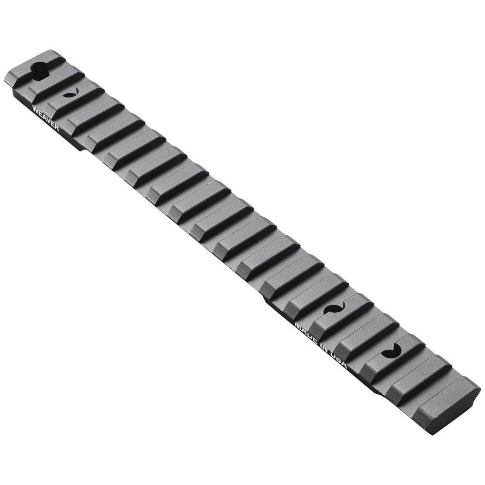 Weaver Mounts Multi-Slot Base Extended Multi-Slot Base Black Anodized